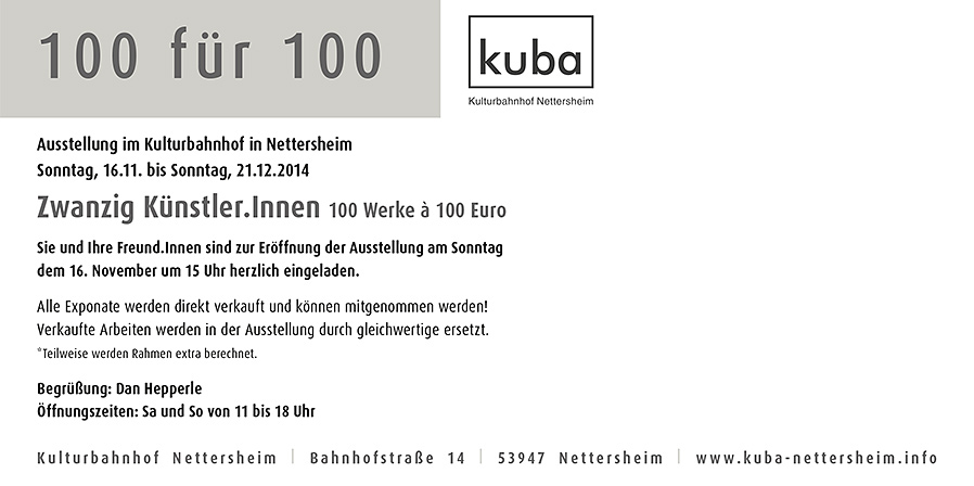 100 für 100 - 2014